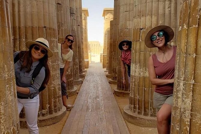 Full-Day Tour to Giza Pyramids, memphis and Sakkara Step Pyramid - Starting at the Giza Pyramids