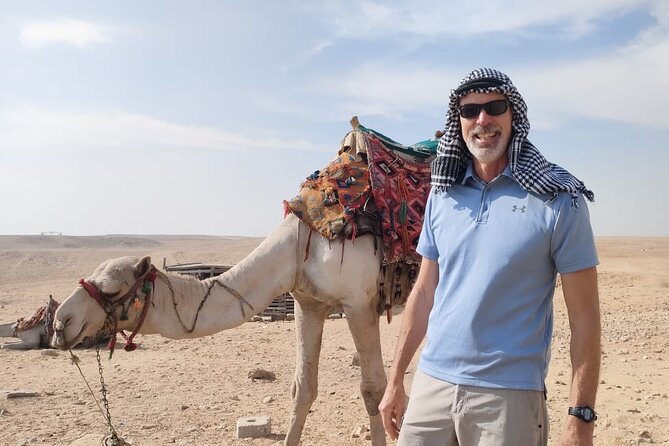 Full day tour to Giza pyramids, Sphinx, Memphis and Saqqara - A private car, lunch, and the $140 price