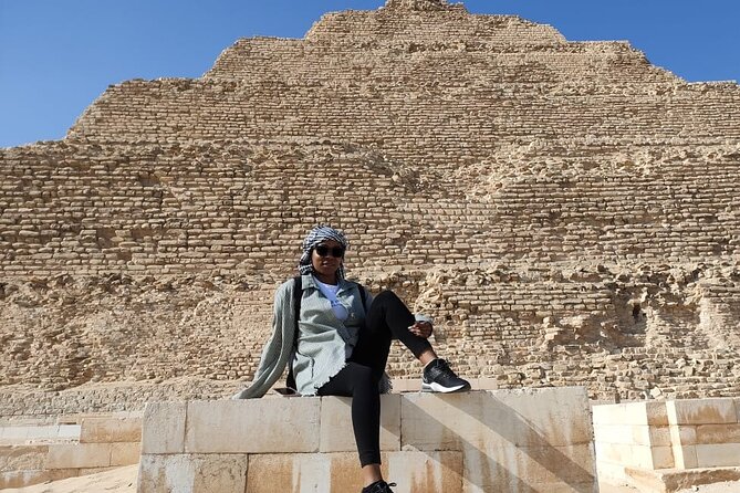 Full day tour to Giza pyramids, Sphinx, Memphis and Saqqara - The guide can shape the whole day
