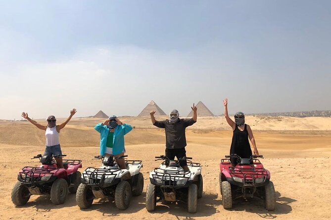 Full Day Tour to Giza with Camel & ATV Ride and Dinner Show - A short camel or horse ride near the pyramids