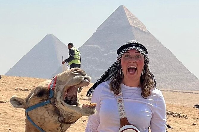 Giza pyramids all inclusive lunch, fees,camel&inside 3rd pyramid - A compact way to see the Giza Plateau