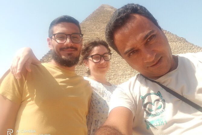 Giza pyramids and saqara and memfis - Hotel pickup at 8:00 a.m.