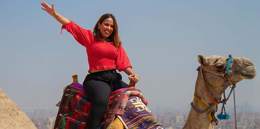 Giza: Pyramids at Sunset Guided Camel Tour - Key points to know before you book