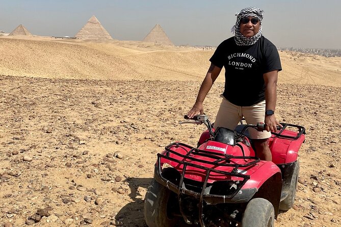Giza Pyramids, Camel ride and Shopping with ATV Quad bike - What this $35.17 Cairo tour really gives you