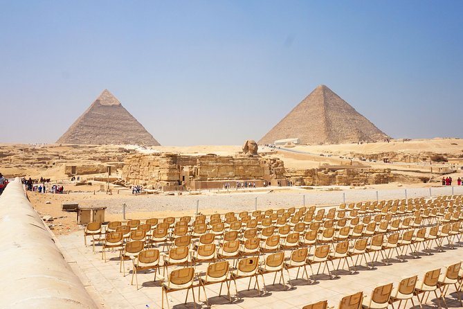 Giza Pyramids, Camel ride and Shopping with ATV Quad bike - The Sphinx and its compact story