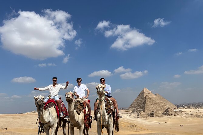 Giza Pyramids, Camel ride, Shopping with ATV Quad bike - Guides, drivers, and the private format