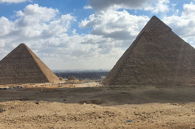 Giza pyramids,Egyptian Museum, Khan El khalili Bazar and Moez Street - Private transport, timing, and guide quality
