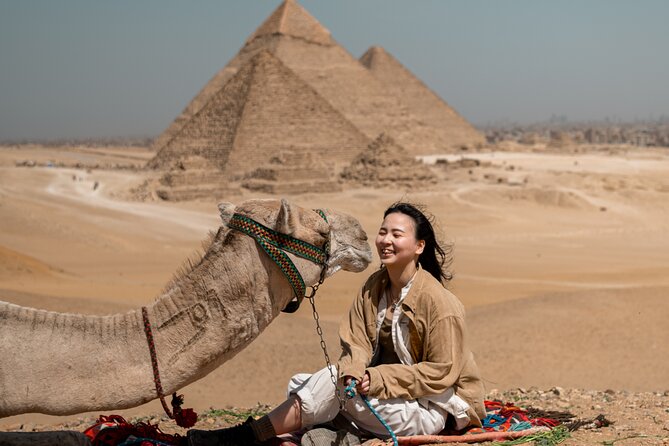 Giza Pyramids Photoshoot with Jumping Horse, Camel and Sphinx - The Great Sphinx from several angles
