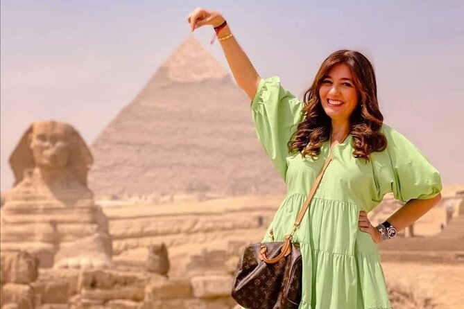 Giza Pyramids, Ride a Camel, Sphinx, Egyptian Museum& Bazaar, Lunch is included. - The Great Pyramids and the Sphinx