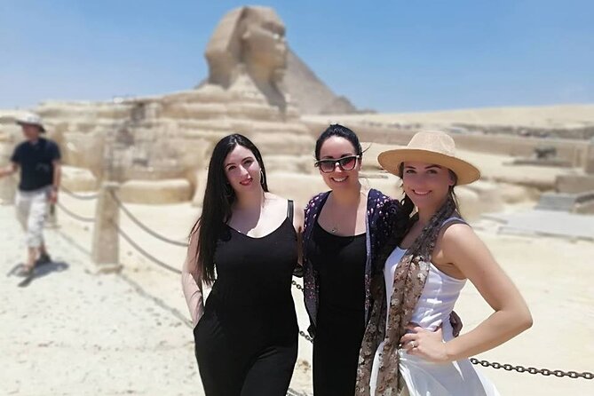 Giza Pyramids, Ride a Camel, Sphinx, Egyptian Museum& Bazaar, Lunch is included. - The 30-minute camel ride near the pyramids