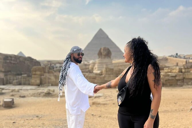 Giza pyramids,Sphinx, ATV bike,Camel ,Dinner Cruise&Shopping tour - One Cairo day, from ancient stone to Nile lights