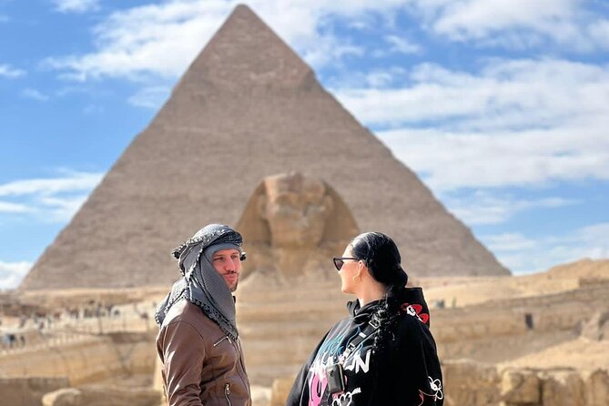 Giza pyramids,Sphinx,ATV bike,Camel ride, Dinner cruise& shopping - Seeing the pyramids before the rides begin