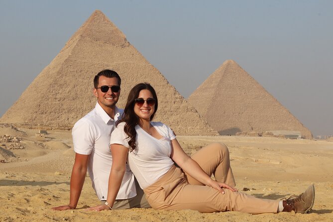 Giza pyramids, sphinx , panorama pyramids & shopping tour - Memphis and the story beyond the pyramids