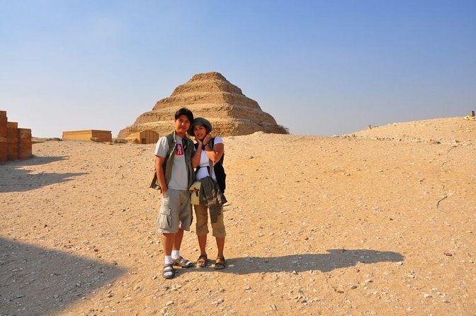 Giza pyramids,Sphinx Sakkara,Dahshuh,Memphis,Camel - Lunch in the middle of the day