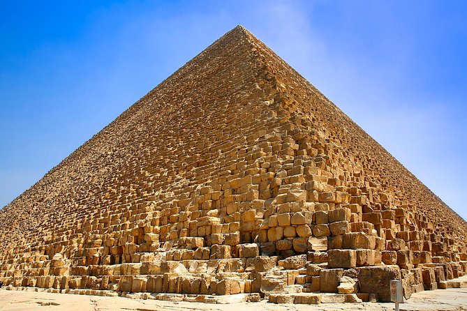 Giza Pyramids, Sphinx, Sakkara Pyramid with Camel ride & Shopping - Memphis and the Nile portion of the day
