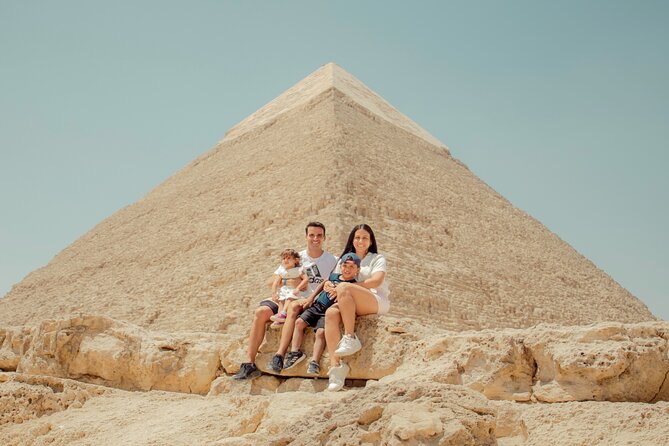 Giza Pyramids, Sphinx, Saqqara and Memphis Full-Day Cairo Tour - The panoramic viewpoint and camel option