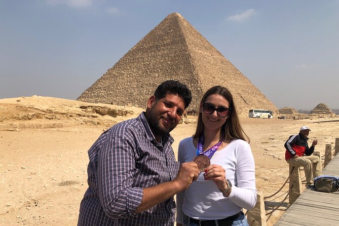 Giza Pyramids & sphinx ,Saqqara(step pyramids,Dahshour (red and bent pyramids) - Private transport makes the long route easier