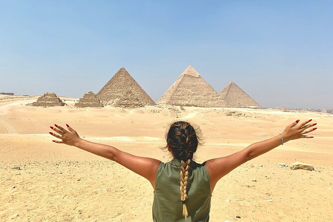 Giza Pyramids & The Sphinx with ATV Quads, Shopping and Camels - Giza’s three pyramids and the Sphinx