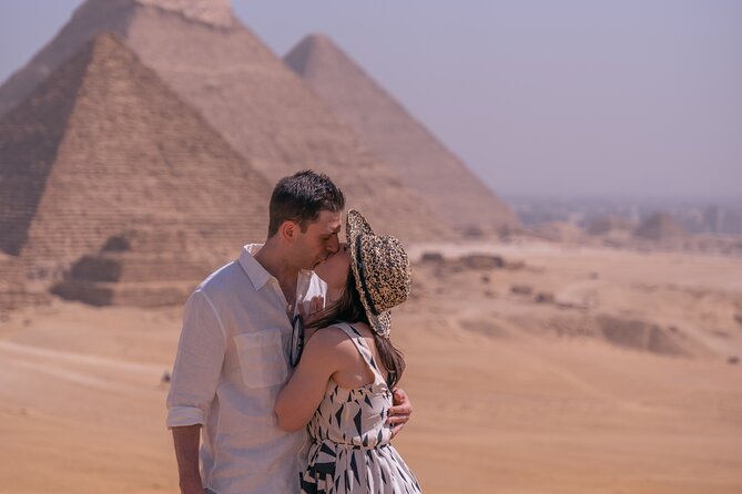 Giza pyramids with professional photography - Hotel pickup makes a short Cairo visit easier
