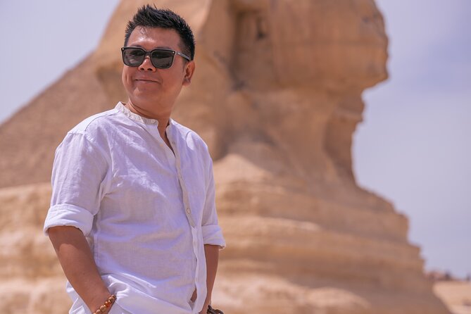 Giza pyramids with professional photography - Who will get the most from this experience