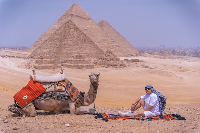 Giza pyramids with professional photography - Practical details that affect your day