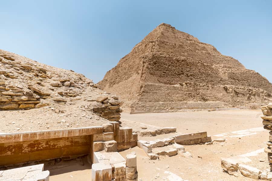 Giza: Sakkara, Memphis & Dahshur (Pyramid & Felucca Options) - Adding Giza to the ancient capitals
