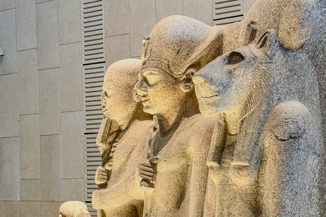Grand Egyptian Museum and Pyramids of Giza Private Tour - The Great Pyramid of Khufu, about one hour