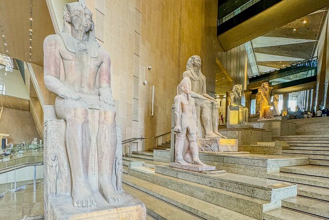 Grand Egyptian Museum and Pyramids of Giza Private Tour - The Sphinx and Valley Temple