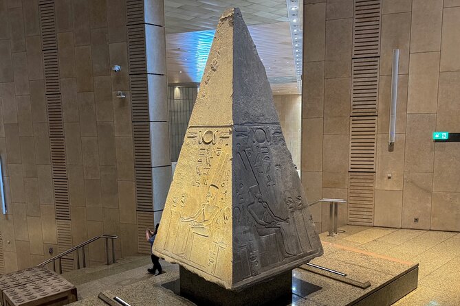Grand Egyptian Museum and Pyramids of Giza Private Tour - Falafel or koshari for lunch