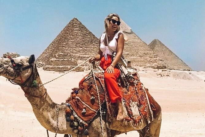 Grand Egyptian Museum,Giza Pyramids,Sphinx,Camel Ride&Lunch - Grand Egyptian Museum courtyard expectations