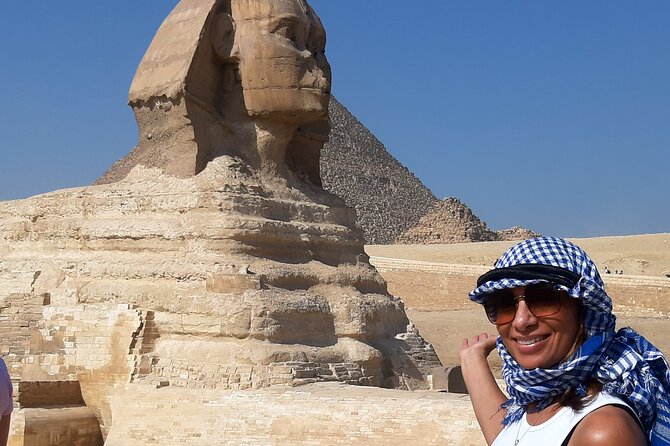 Grand Egyptian Museum,Giza Pyramids,Sphinx,Camel Ride&Lunch - Guides, drivers, and the service style