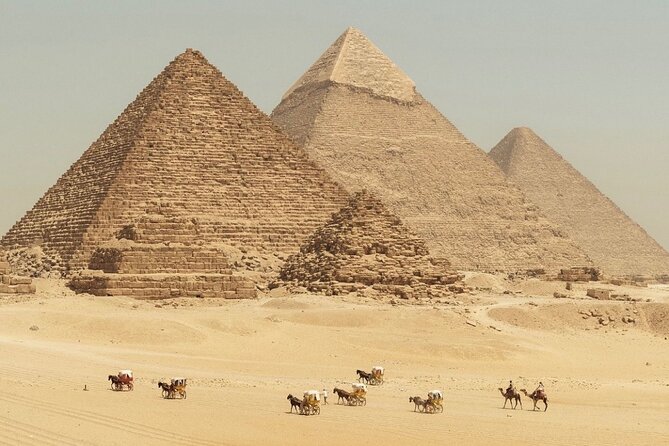 Great Giza Pyramids, Sphinx , saqqara step Pyramid , Memphis city - Why this Cairo day works so well