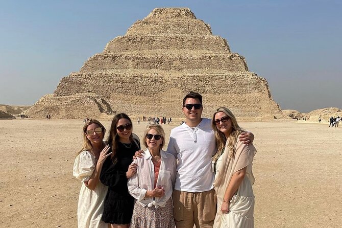 Great Giza Pyramids, Sphinx , saqqara step Pyramid , Memphis city - Who should book this tour?