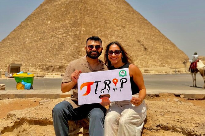Great Giza Pyramids, Sphinx , saqqara step Pyramid , Memphis city - Hotel pickup starts the day simply