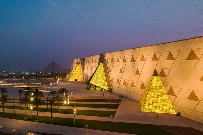 Guided tour to the Grand Egyptian Museum Giza Pyramids with Lunch - Seeing the Grand Egyptian Museum