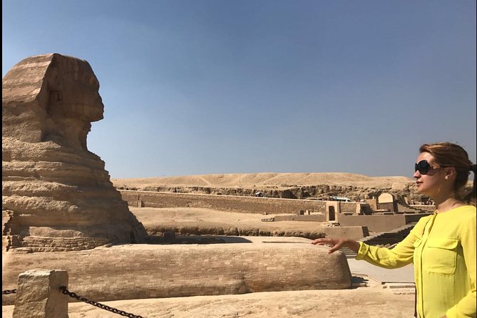 Guided trip to Giza pyramids Sphinx with lunch - Khufu’s Great Pyramid and the optional interior visit