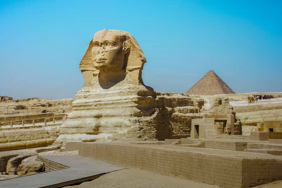 Half-Day Cairo Sightseeing Tour to Pyramids of Giza & Sphinx - The pyramids of Khufu, Khafre, and Menkaure