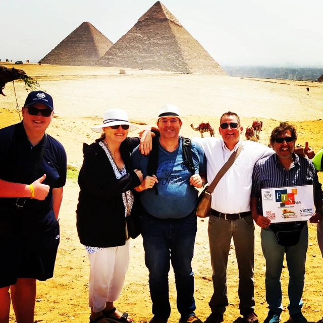 Half-Day Private Pyramids Tour with Free Camel Ride - The Sphinx and the Valley Temple