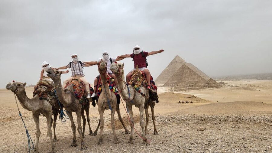 Half-Day Private Pyramids Tour with Free Camel Ride - How the half-day pacing works
