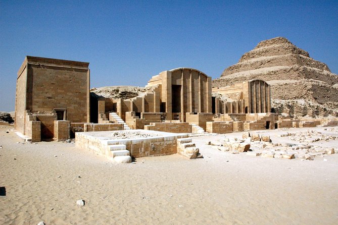 Half-Day private Tour to Dahshur Pyramids, Memphis & Saqqara - Saqqara and Djoser’s step pyramid