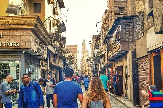 Half Day Tour: El Moez Street, Al Azhar Park and Khan EL Khalili Bazaar - Walking through Darb al Ahmar and Bayt al Suhaymi