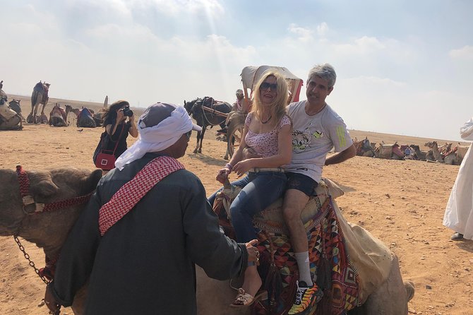 Half dayTour Pyramids of Giza Sphinx including Camel ride - Choosing your guide and setting your pace