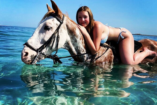 Horse Riding Tour 2 Hours on Sea And Desert & Transfer -Hurghada - Riding from Hurghada’s desert to the beach