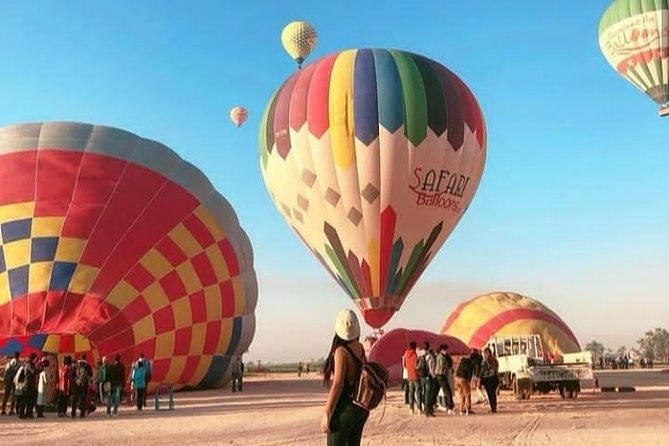 Hot Air Balloons Ride Luxor, Egypt - Coffee, cake, and the return trip