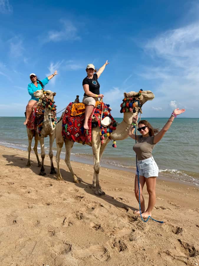 Hurghada: 1-Hour Desert & Beach Camel Ride with Transfers - Crossing the desert on camelback