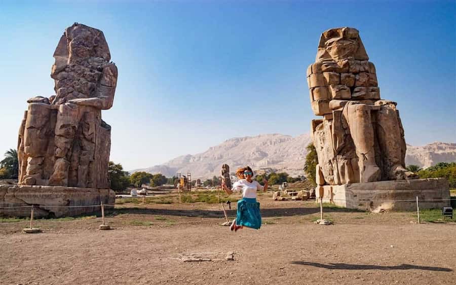 Hurghada: 2-Day Luxor Tour with Hotel, Balloon, & Boat Ride - Camel riding through village life