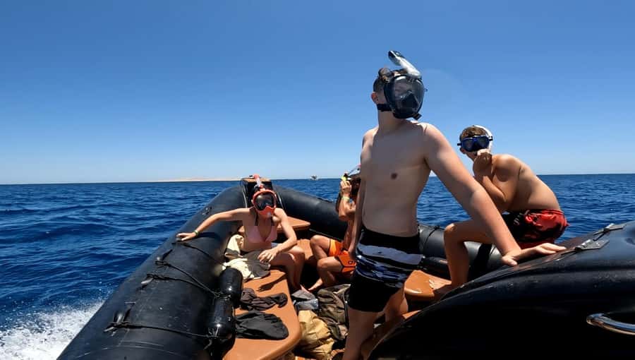 Hurghada: 3-Island Speedboat, Dolphin Watching & Snorkeling - The speedboat is part of the attraction