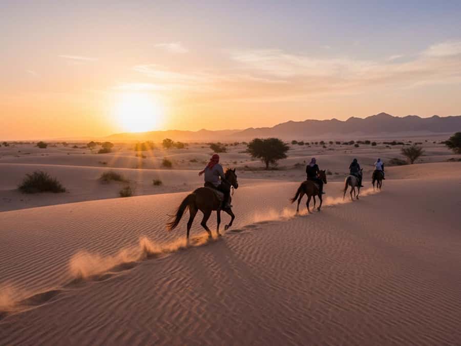 Hurghada: Arabian Desert and Sea Horseback Adventure - Riding from Hurghada’s desert to the Red Sea