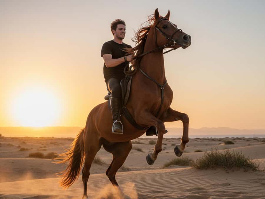Hurghada: Arabian Desert and Sea Horseback Adventure - Choosing the right departure time