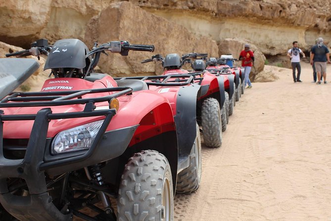 Hurghada: ATV Quad Safari& Bedouin Village Tour - Riding into the Hurghada desert